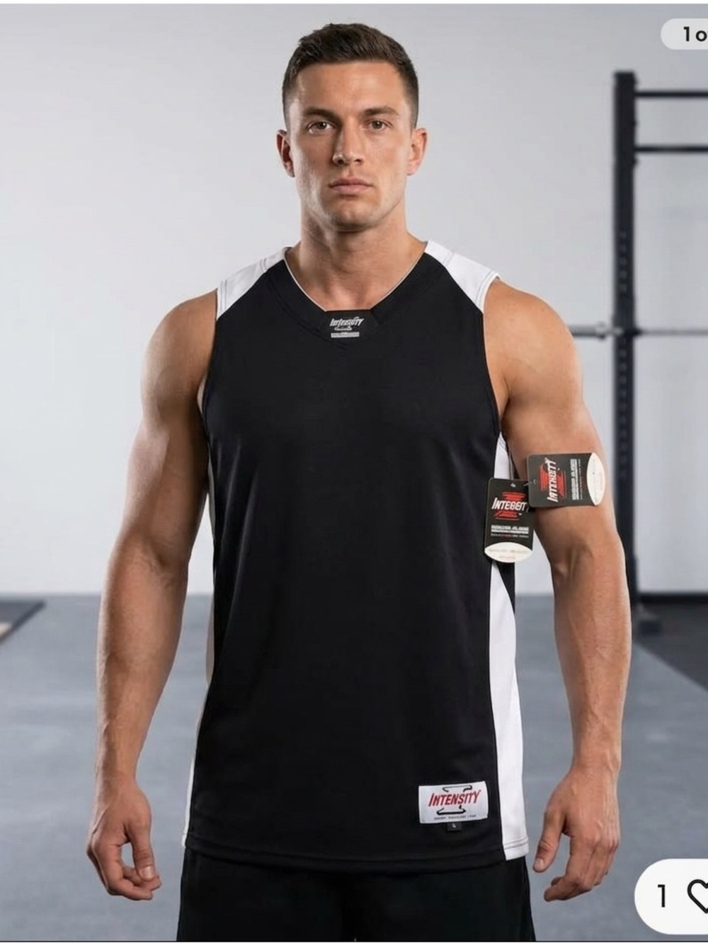 Intensity SMA Sport Tank Top Sz S Intens-A-Dry